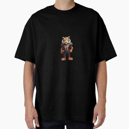 Football Tiger T-Shirt - Minimalist Print Men Women - T-Shirt, Sweatshirt, Hoodie