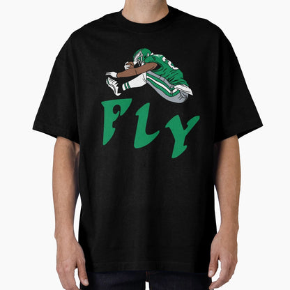Fly Saquon Philadelphia Football T-Shirt - Unique Graphic Men Women - T-Shirt, Sweatshirt, Hoodie