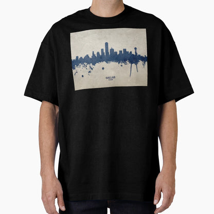 Dallas Texas Skyline T-Shirt - Novelty Apparel for Adults - T-Shirt, Sweatshirt, Hoodie