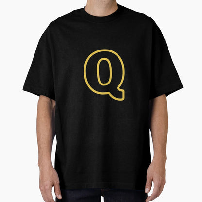 Stylish Golden Alphabet To Zee T-Shirt - Fun Novelty Design Unisex - T-Shirt, Sweatshirt, Hoodie