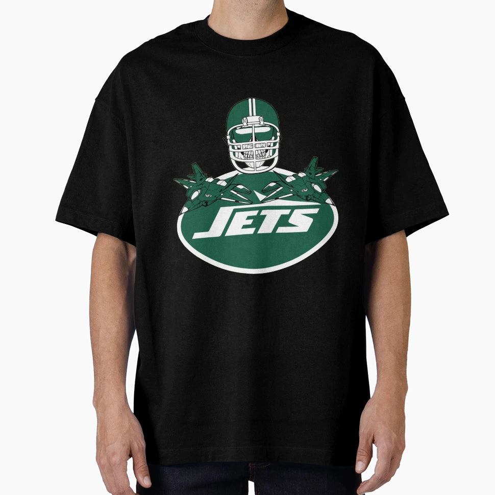 Jets Skull T-Shirt - Graphic Print Unisex - T-Shirt, Sweatshirt, Hoodie