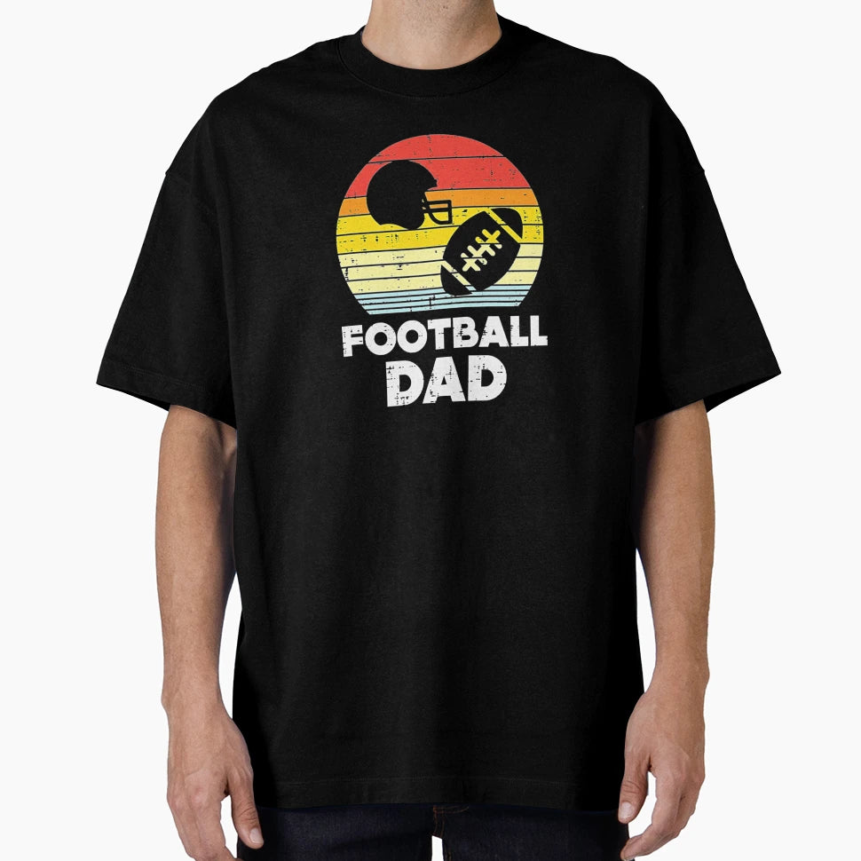 American Football Dad Sunset T-Shirt - Aesthetic Graphic Unisex - T-Shirt, Sweatshirt, Hoodie