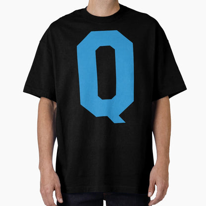 Alphabet Blue Q Sports Letter Q T-Shirt - Unique Graphic Men Women - T-Shirt, Sweatshirt, Hoodie