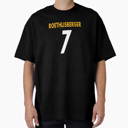 Pittsburgh Big Ben Qb 7 T-Shirt - Novelty Apparel for Adults - T-Shirt, Sweatshirt, Hoodie