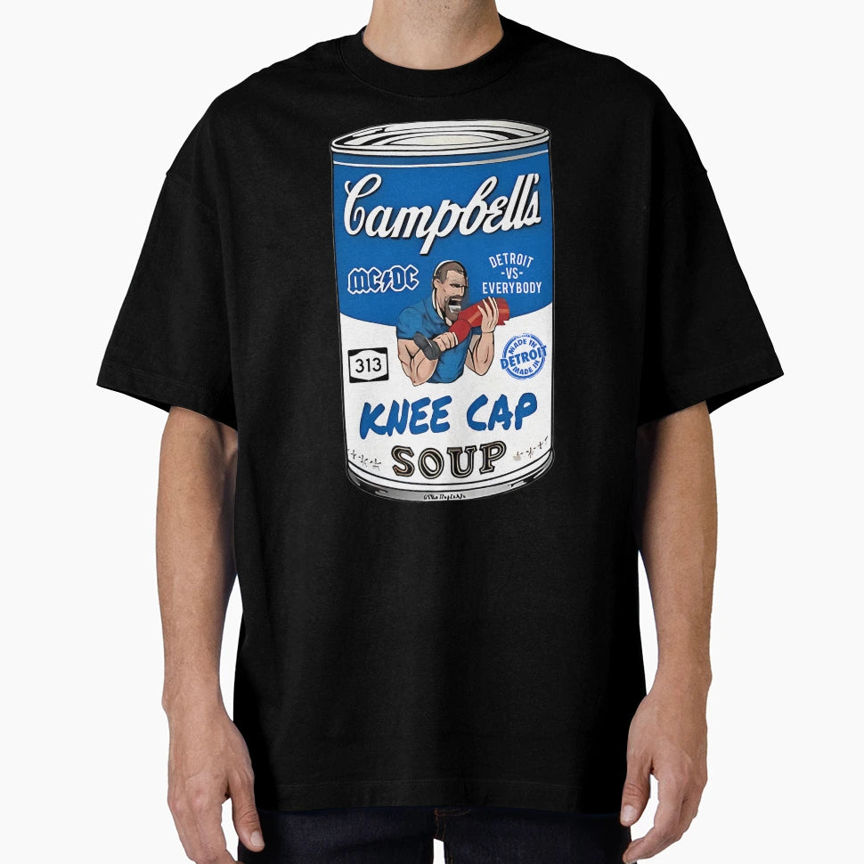 Detroit Lions Kneecap Soup T-Shirt - Unique Graphic for Adults - T-Shirt, Sweatshirt, Hoodie