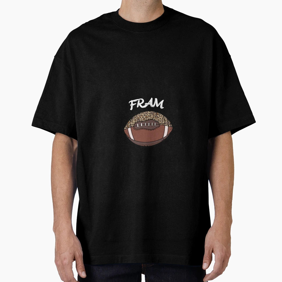 Funny Football Leopard Png T-Shirt - Custom Art Print Men Women - T-Shirt, Sweatshirt, Hoodie
