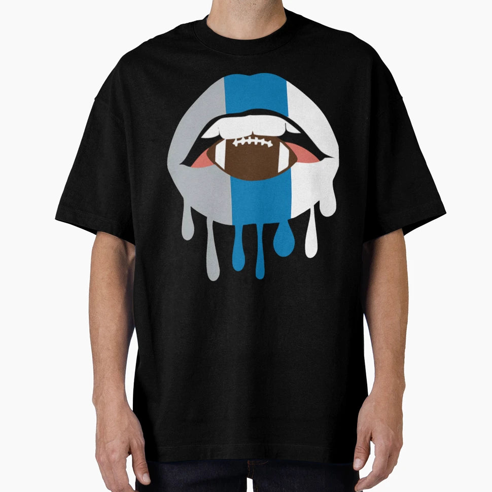 Football Detroit Lions T-Shirt - Minimalist Print Men Women - T-Shirt, Sweatshirt, Hoodie