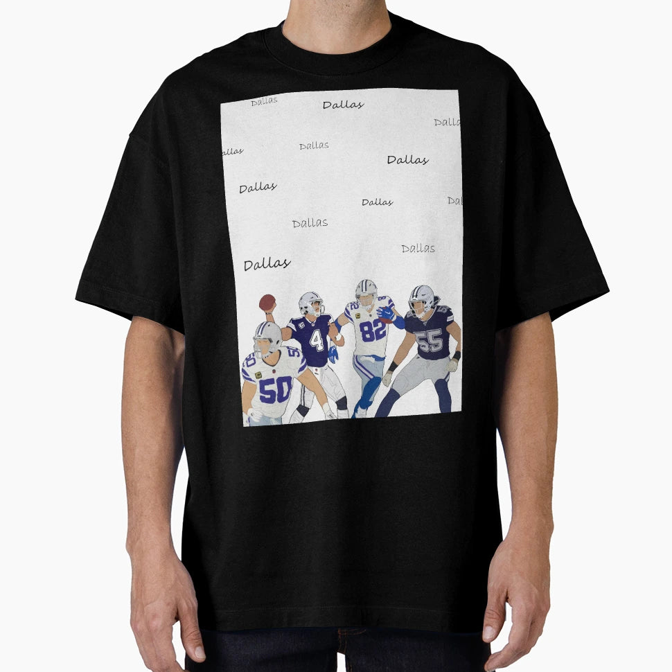 Cowboys Players 50 4 82 55 T-Shirt - Aesthetic Graphic Unisex - T-Shirt, Sweatshirt, Hoodie