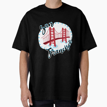 San Francisco Golden Gate Bridge T-Shirt - Novelty Apparel Men Women - T-Shirt, Sweatshirt, Hoodie