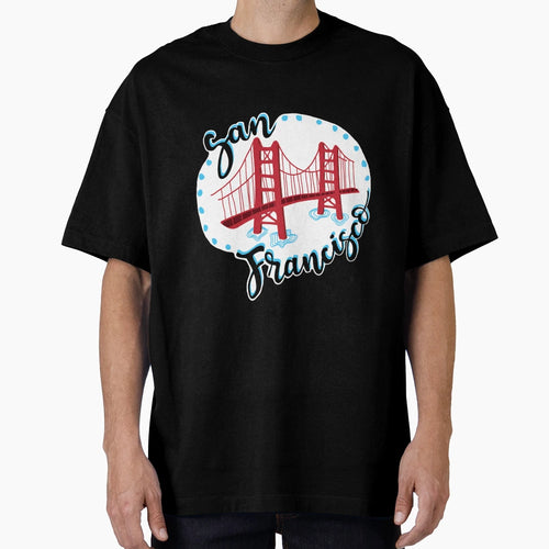 San Francisco Golden Gate Bridge T-Shirt - Novelty Apparel Men Women - T-Shirt, Sweatshirt, Hoodie