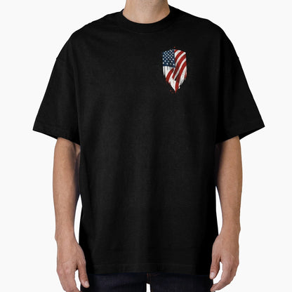 American Shield T-Shirt - Custom Art Print Unisex - T-Shirt, Sweatshirt, Hoodie