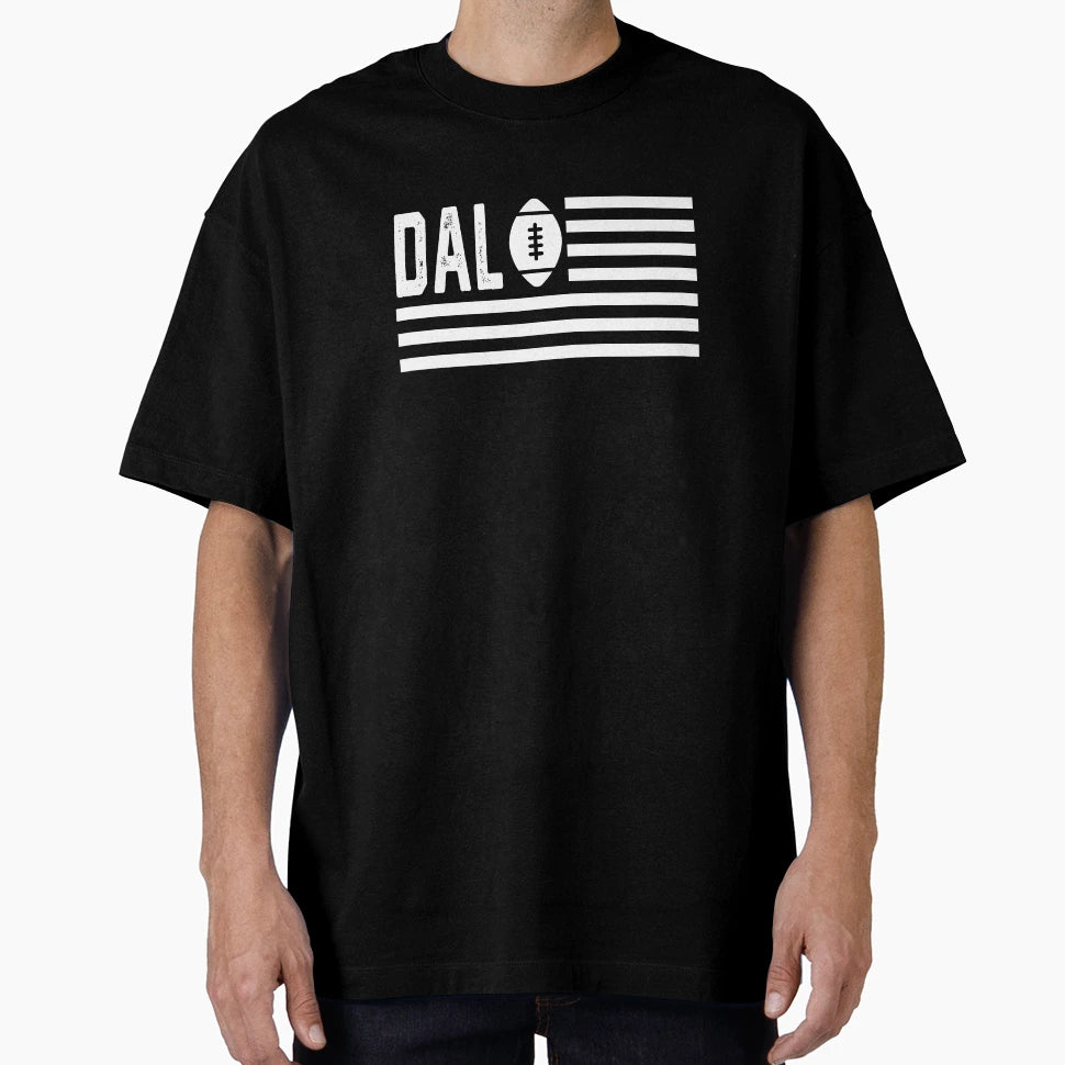 Dallas Football Is American T-Shirt - Graphic Print Unisex - T-Shirt, Sweatshirt, Hoodie