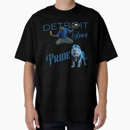 Detroit Spirit Pride T-Shirt - Minimalist Print Men Women - T-Shirt, Sweatshirt, Hoodie