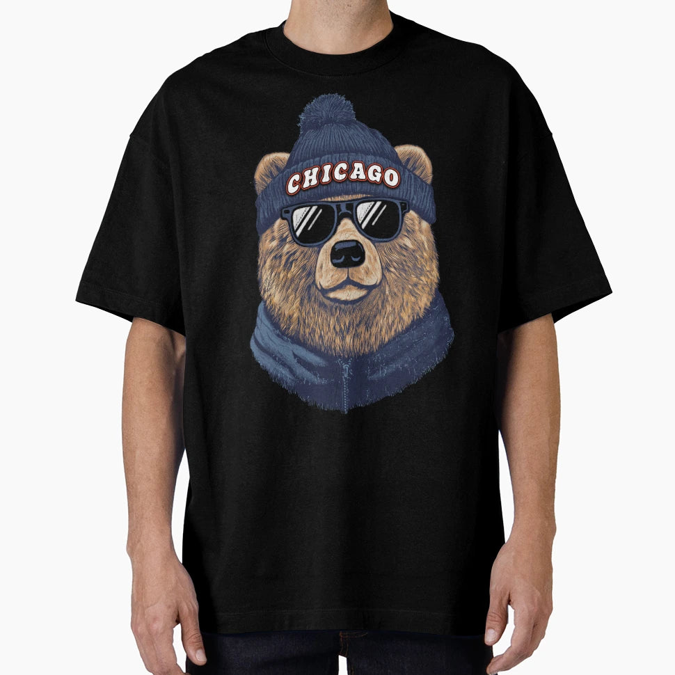 Chicago Football Dad T-Shirt - Fun Novelty Design Men Women - T-Shirt, Sweatshirt, Hoodie