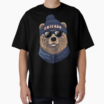 Chicago Football Dad T-Shirt - Fun Novelty Design Men Women - T-Shirt, Sweatshirt, Hoodie