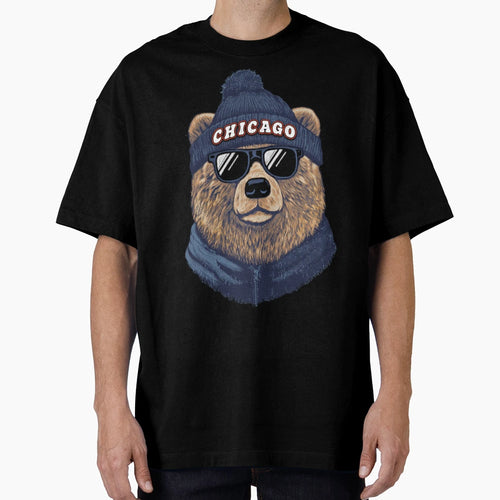 Chicago Football Dad T-Shirt - Fun Novelty Design Men Women - T-Shirt, Sweatshirt, Hoodie