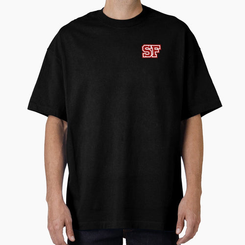 San Francisco Helmet Face Mask T-Shirt - Graphic Print for Adults - T-Shirt, Sweatshirt, Hoodie