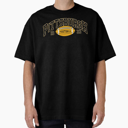 Pittsburgh Football Varsity T-Shirt - Streetwear Style for Adults - T-Shirt, Sweatshirt, Hoodie