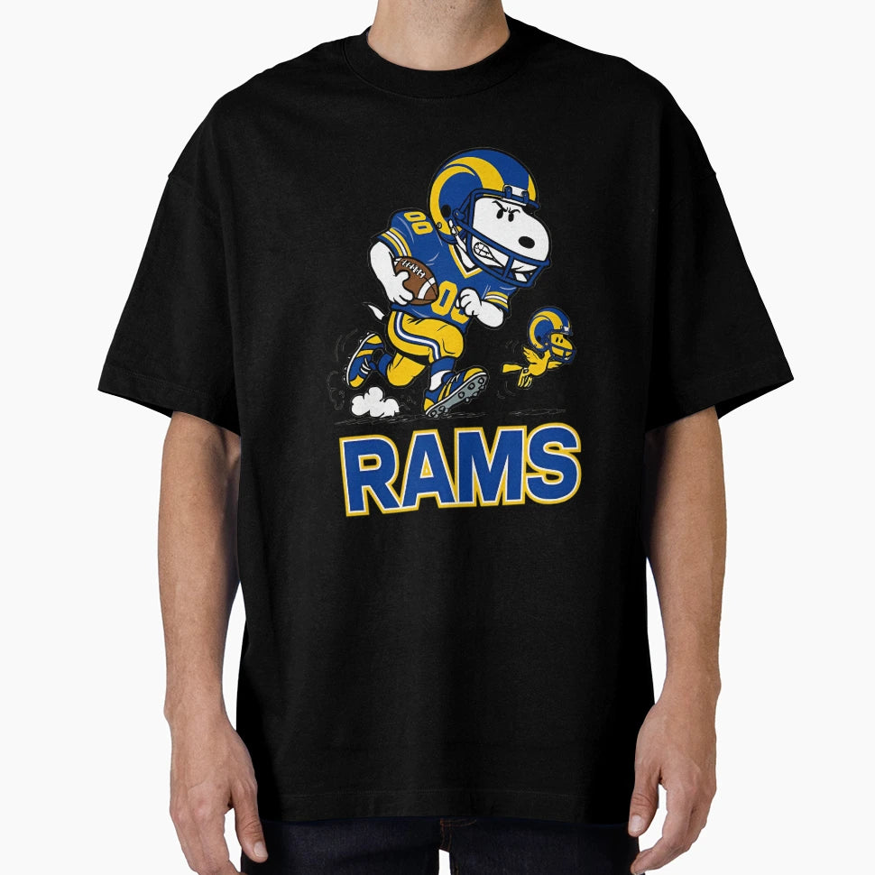 Snoopy Los Angeles Football T-Shirt - Aesthetic Graphic Men Women - T-Shirt, Sweatshirt, Hoodie