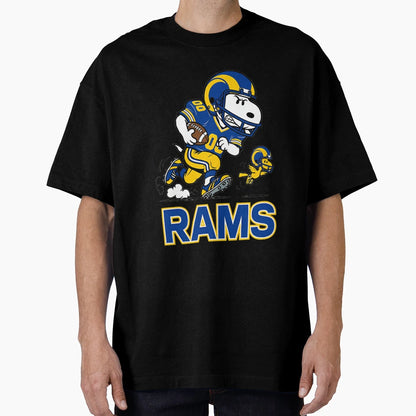 Snoopy Los Angeles Football T-Shirt - Aesthetic Graphic Men Women - T-Shirt, Sweatshirt, Hoodie