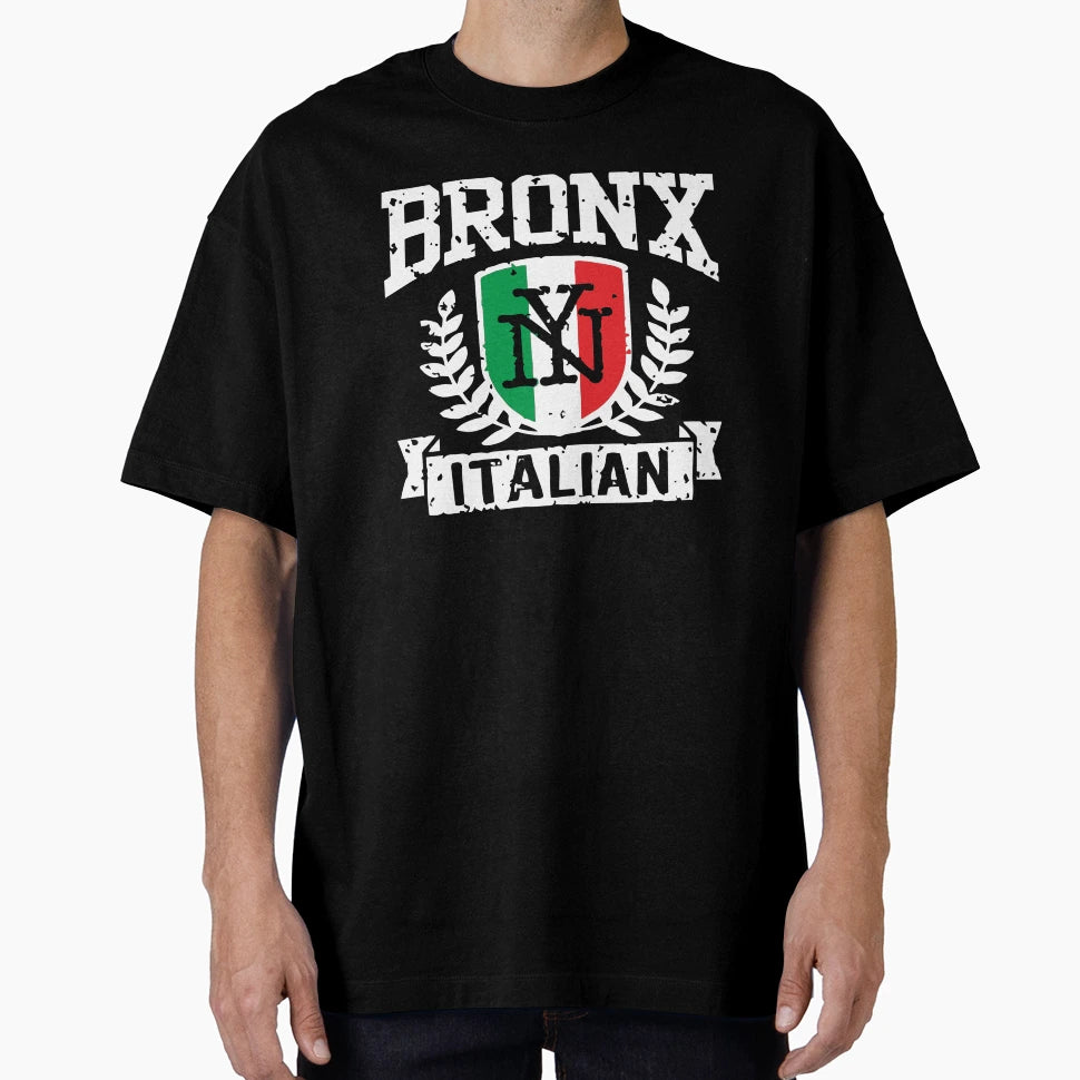 Bronx Ny Italian T-Shirt - Trendy Graphic for Adults - T-Shirt, Sweatshirt, Hoodie