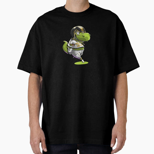 American Football Dinosaur T-Shirt - Fun Novelty Design for Adults - T-Shirt, Sweatshirt, Hoodie