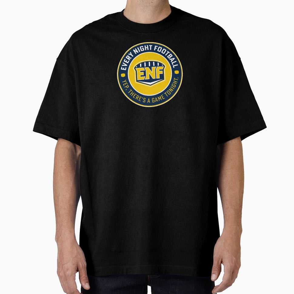 Every Night Football Circular Slogan T-Shirt - Streetwear Style Men Women - T-Shirt, Sweatshirt, Hoodie