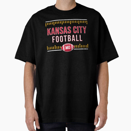 Kansas City Football Game Day T-Shirt - Streetwear Style for Adults - T-Shirt, Sweatshirt, Hoodie