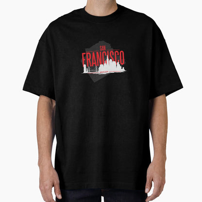 San Francisco Usa Skyline T-Shirt - Unique Graphic for Adults - T-Shirt, Sweatshirt, Hoodie