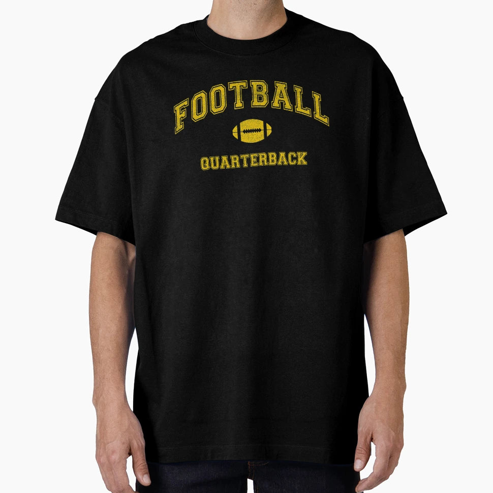 Football Team Quarterback T-Shirt - Fun Novelty Design for Adults - T-Shirt, Sweatshirt, Hoodie