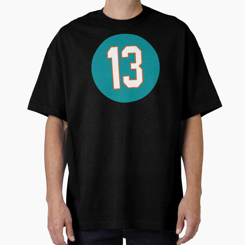Dan Marino Number 13 Jersey Miami Dolphins T-Shirt - Trendy Graphic Unisex - T-Shirt, Sweatshirt, Hoodie