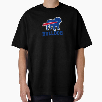 Buffalo Bills English Bulldog T-Shirt - Unique Graphic Unisex - T-Shirt, Sweatshirt, Hoodie