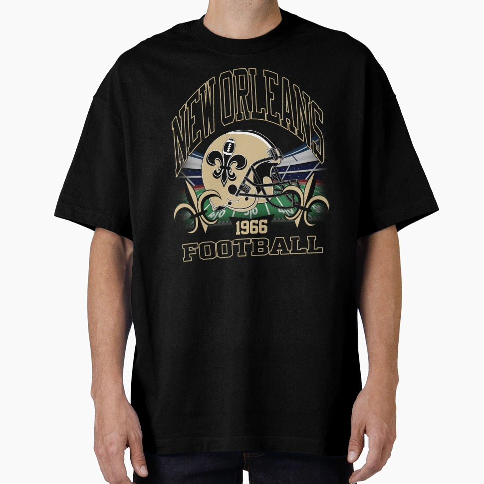New Orleans Football Gridiron Legacy T-Shirt - Minimalist Print Unisex - T-Shirt, Sweatshirt, Hoodie