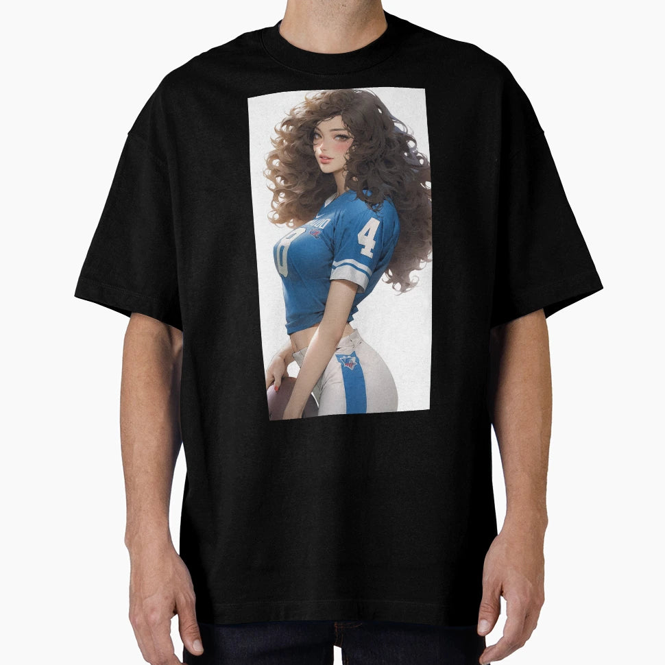 Football Girlfriend T-Shirt - Novelty Apparel for Adults - T-Shirt, Sweatshirt, Hoodie