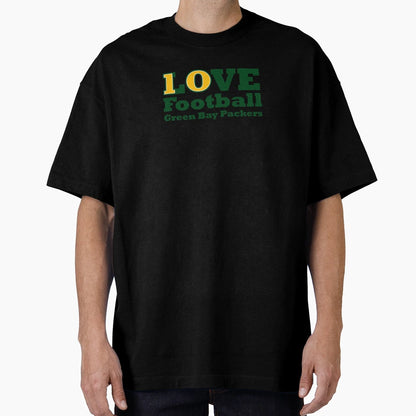 Love Football Green Bay Packers 10 T-Shirt - Trendy Graphic Unisex - T-Shirt, Sweatshirt, Hoodie