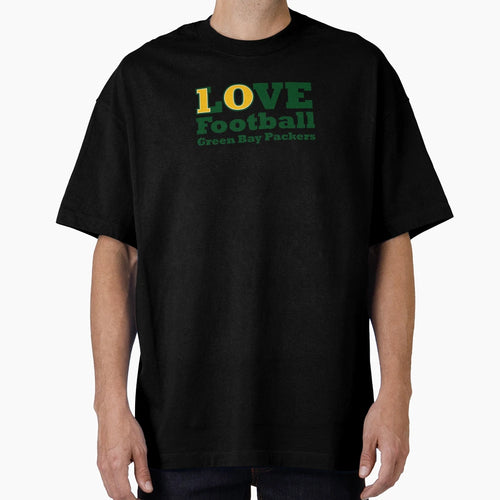 Love Football Green Bay Packers 10 T-Shirt - Trendy Graphic Unisex - T-Shirt, Sweatshirt, Hoodie