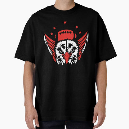 Rugby Football Usa American Eagle Logo T-Shirt - Graphic Print for Adults - T-Shirt, Sweatshirt, Hoodie
