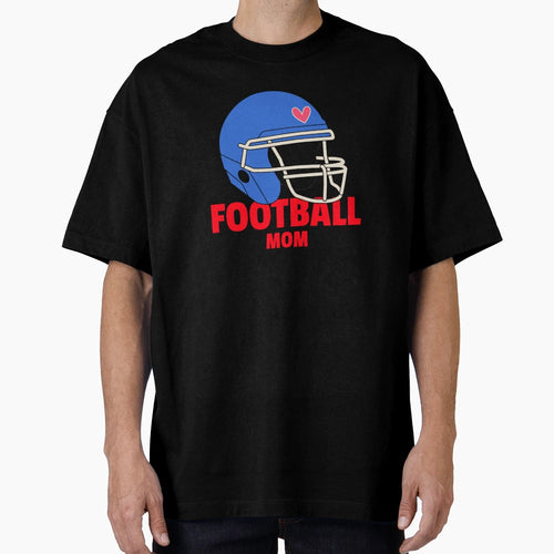 Football Mom T-Shirt - Graphic Print Unisex - T-Shirt, Sweatshirt, Hoodie