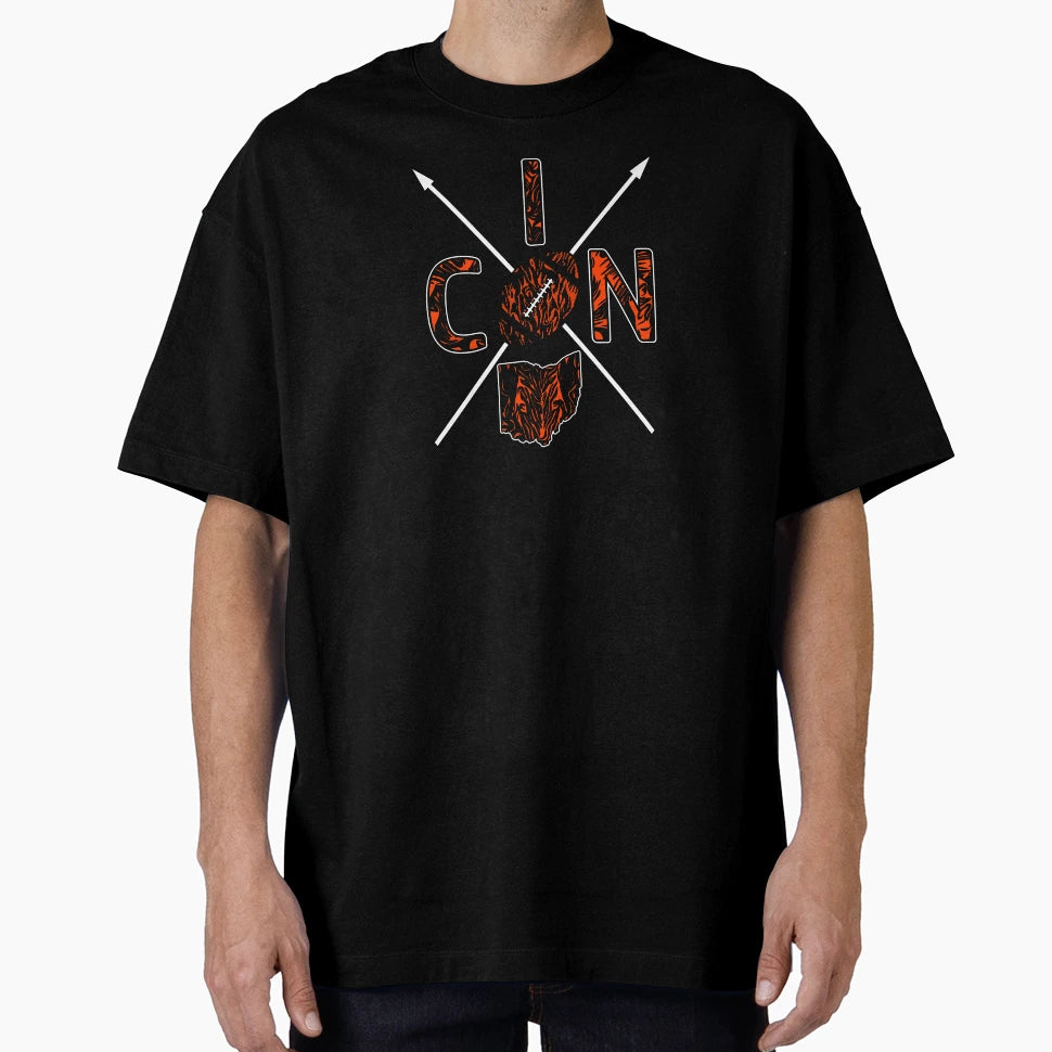 Cincinnati Football Fan 2022 Ohio Pride T-Shirt - Graphic Print Unisex - T-Shirt, Sweatshirt, Hoodie