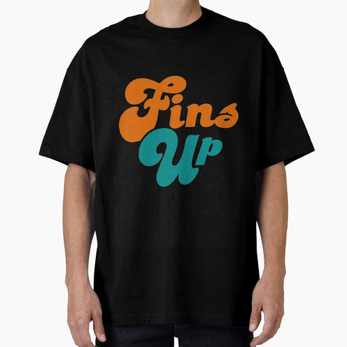 Fins Up T-Shirt - Minimalist Print Men Women - T-Shirt, Sweatshirt, Hoodie