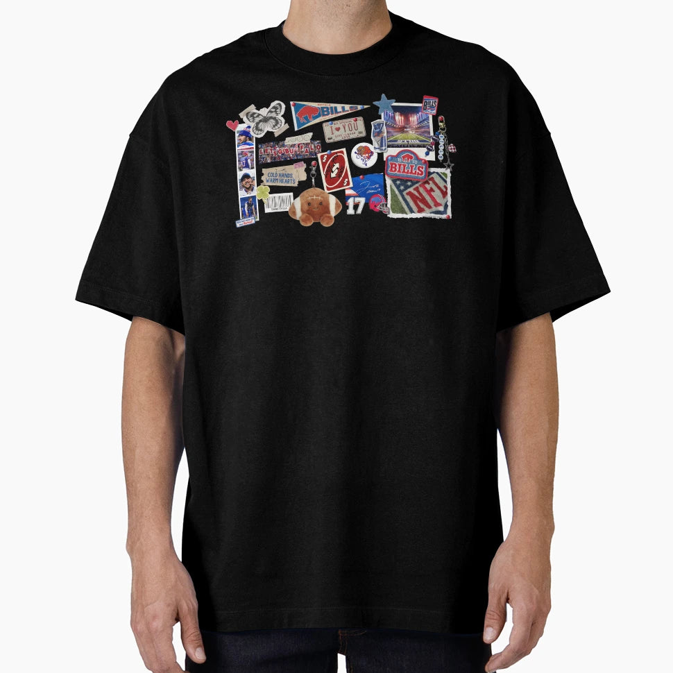 JA Collage T-Shirt - Minimalist Print Men Women - T-Shirt, Sweatshirt, Hoodie