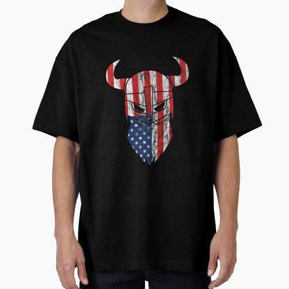 Vikings Usa Flag T-Shirt - Graphic Print Men Women - T-Shirt, Sweatshirt, Hoodie