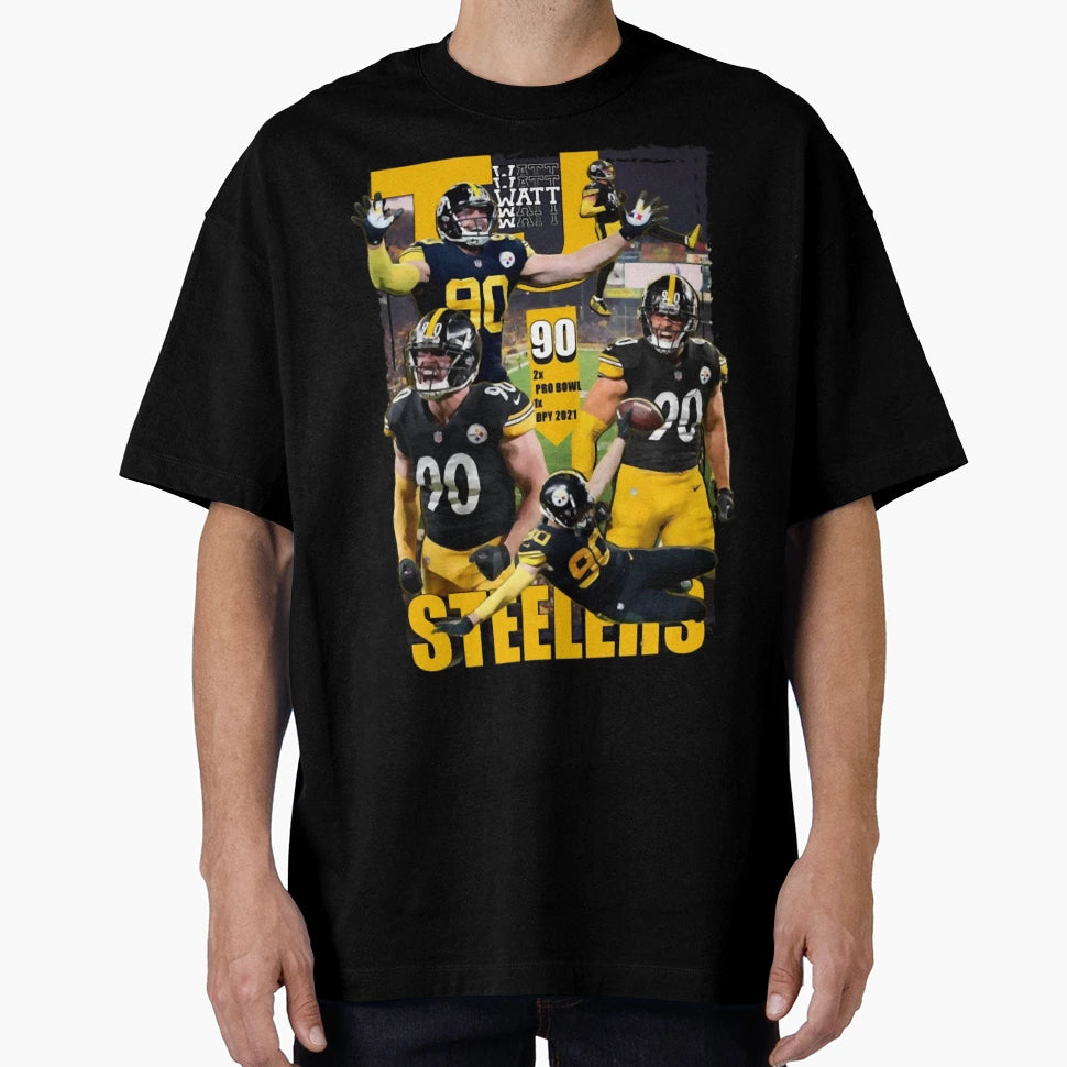 Steelers 90 T-Shirt - Novelty Apparel for Adults - T-Shirt, Sweatshirt, Hoodie