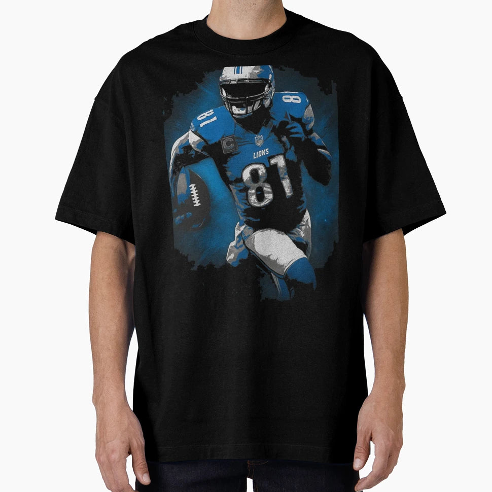 Calvin Johnson Detroit Tribute T-Shirt - Casual Everyday Wear Unisex - T-Shirt, Sweatshirt, Hoodie
