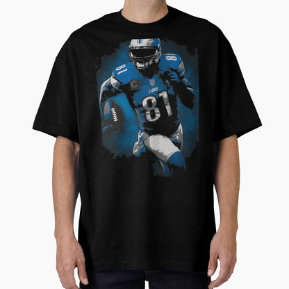 Calvin Johnson Detroit Tribute T-Shirt - Casual Everyday Wear Unisex - T-Shirt, Sweatshirt, Hoodie