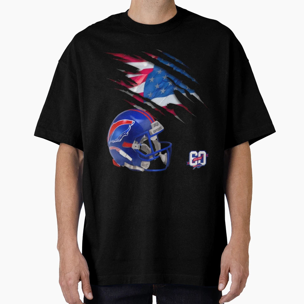 Art Buffalo Bills T-Shirt - Streetwear Style Men Women - T-Shirt, Sweatshirt, Hoodie