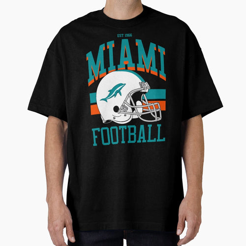 Football Miami Dolphins T-Shirt - Custom Art Print Men Women - T-Shirt, Sweatshirt, Hoodie
