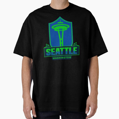 Seattle Space Needle T-Shirt - Graphic Print Unisex - T-Shirt, Sweatshirt, Hoodie