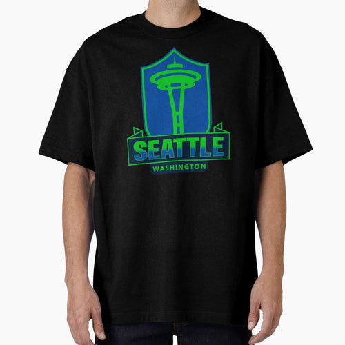 Seattle Space Needle T-Shirt - Graphic Print Unisex - T-Shirt, Sweatshirt, Hoodie