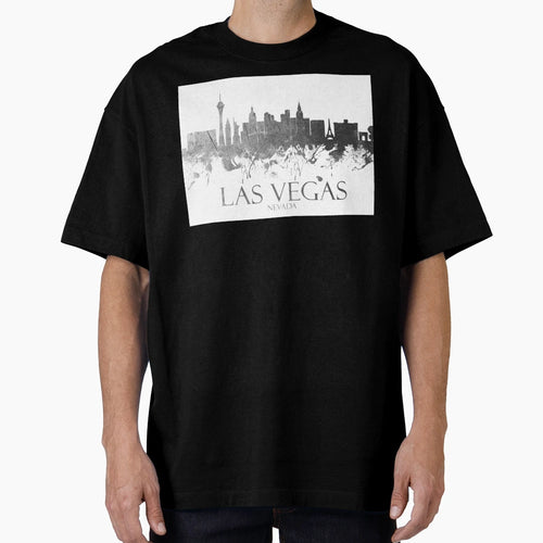 Las Vegas Nevada Skyline 17 T-Shirt - Graphic Print Men Women - T-Shirt, Sweatshirt, Hoodie